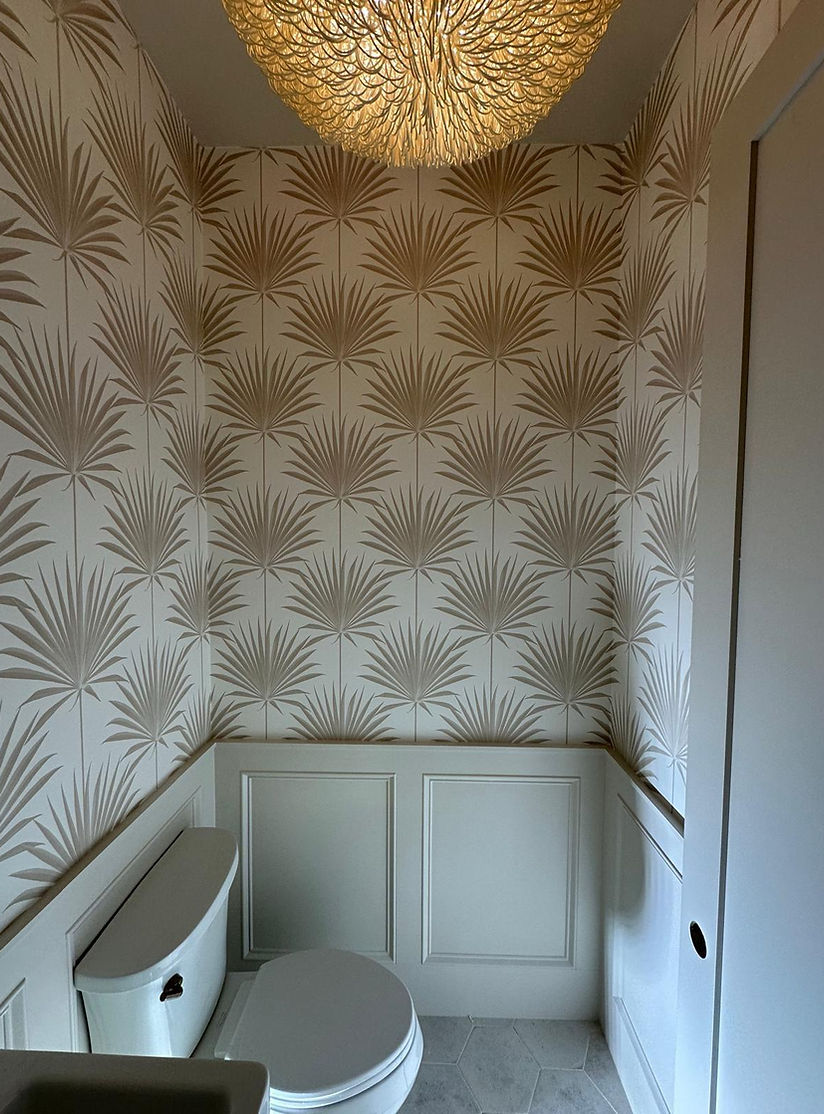 AFTER ALL PAINTING accent wall wallpaper design in Jacksonville FL